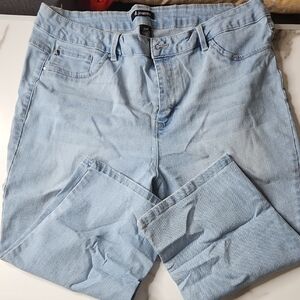 J Brand Sky Blue Women's Capris